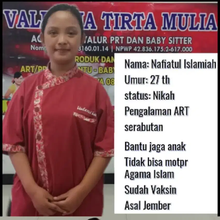 Pembantu dan sitter