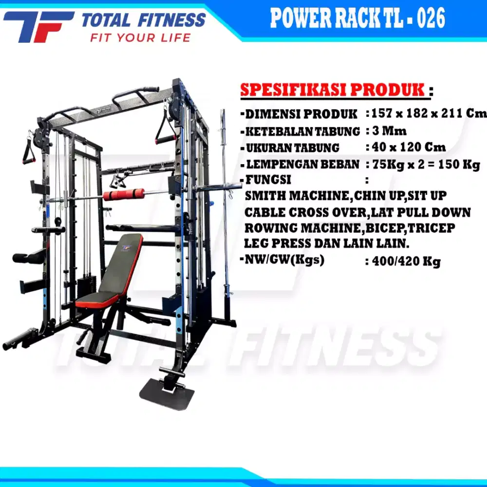 Alat fitnes smitch machine big power