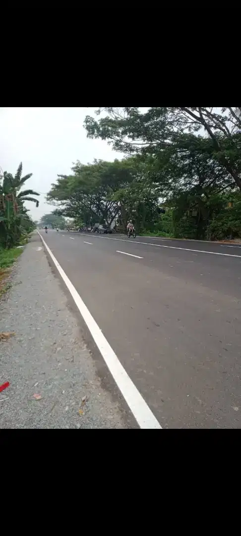 Tanah tepi jalan raya kakap pal 7 ukuran 33 x 150