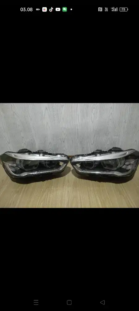 Headlamp BMW X1 original
