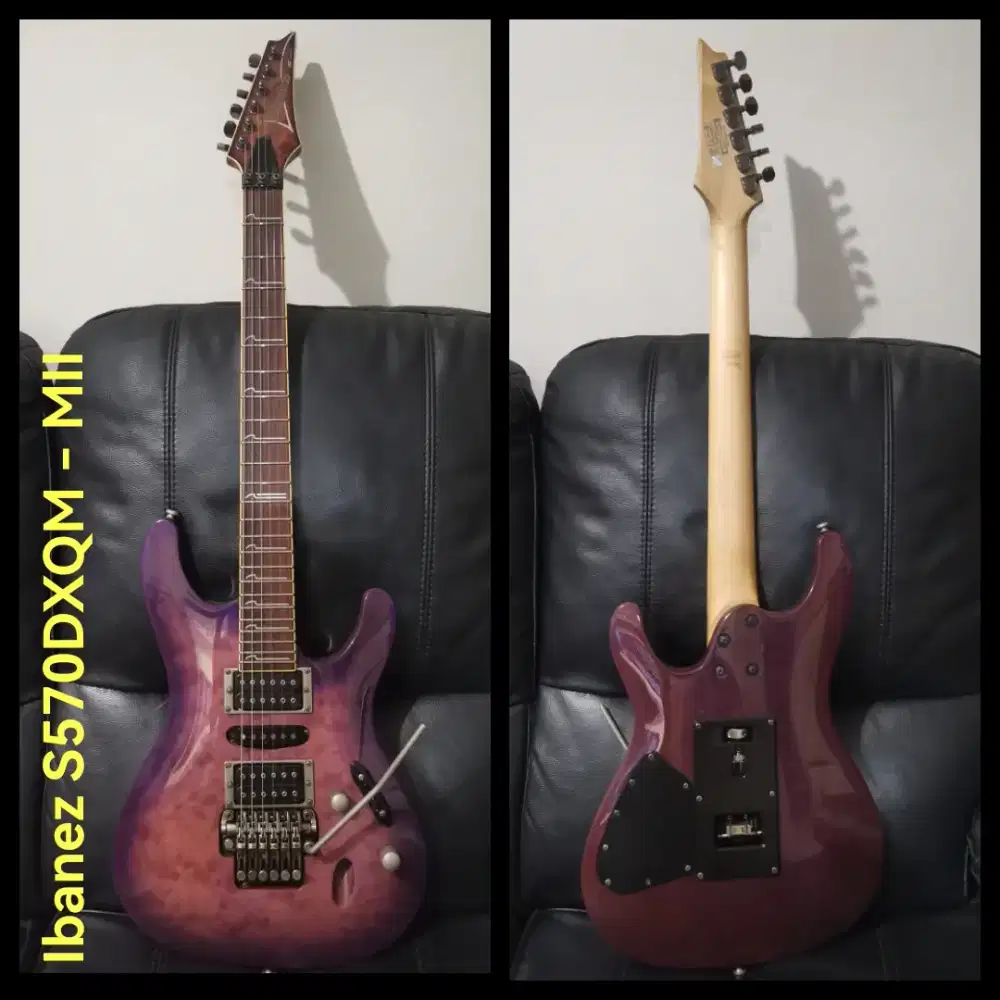 Gitar Ibanez S Series S570DXQM -  Original Indo