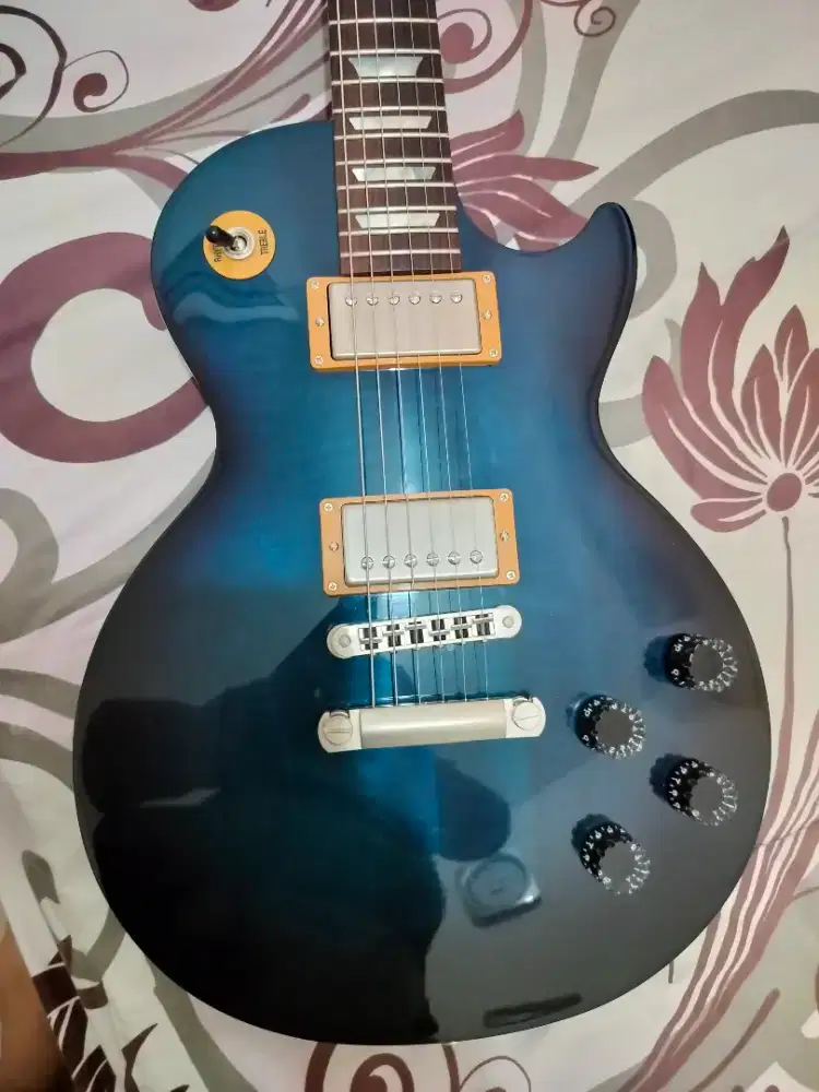 Dijual Like New Gibson Les Paul Studio Manhattan Midnight