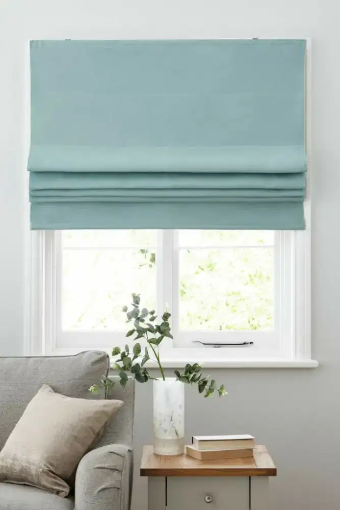 Tirai roman shades akain blackout import