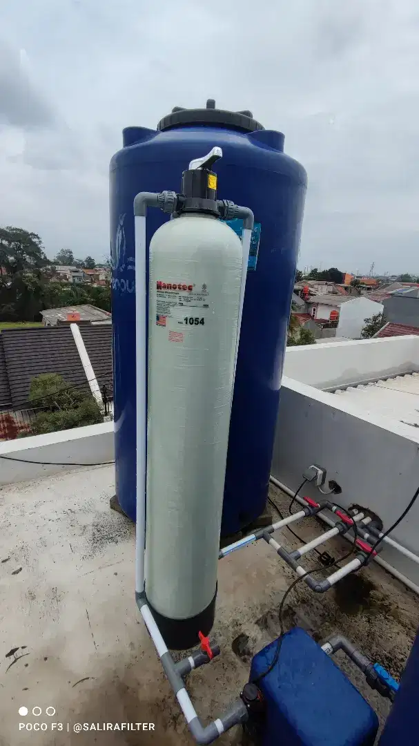 Filter air fiber mengatasi zat besi