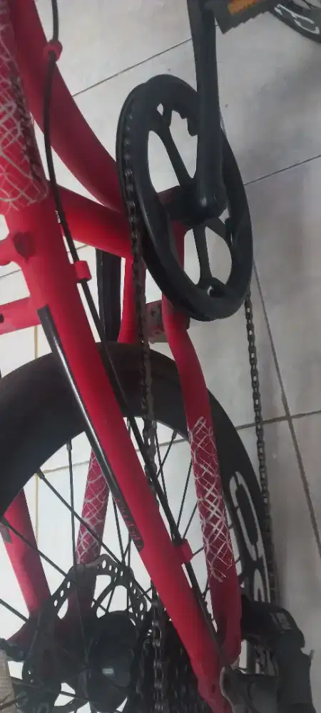 Sepeda lipat united nigma 8s,20