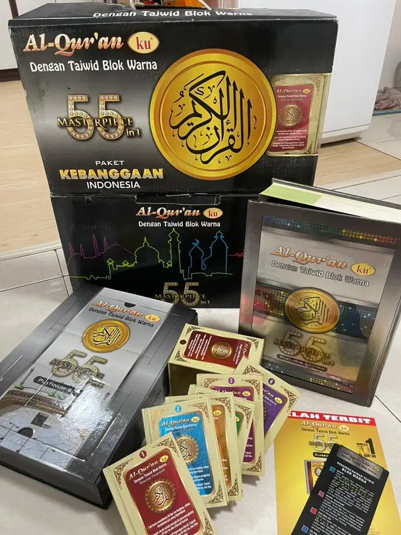 AlQuran masterpice 55 in 1 seri Platinum (harga satuan,ready 2pcs)