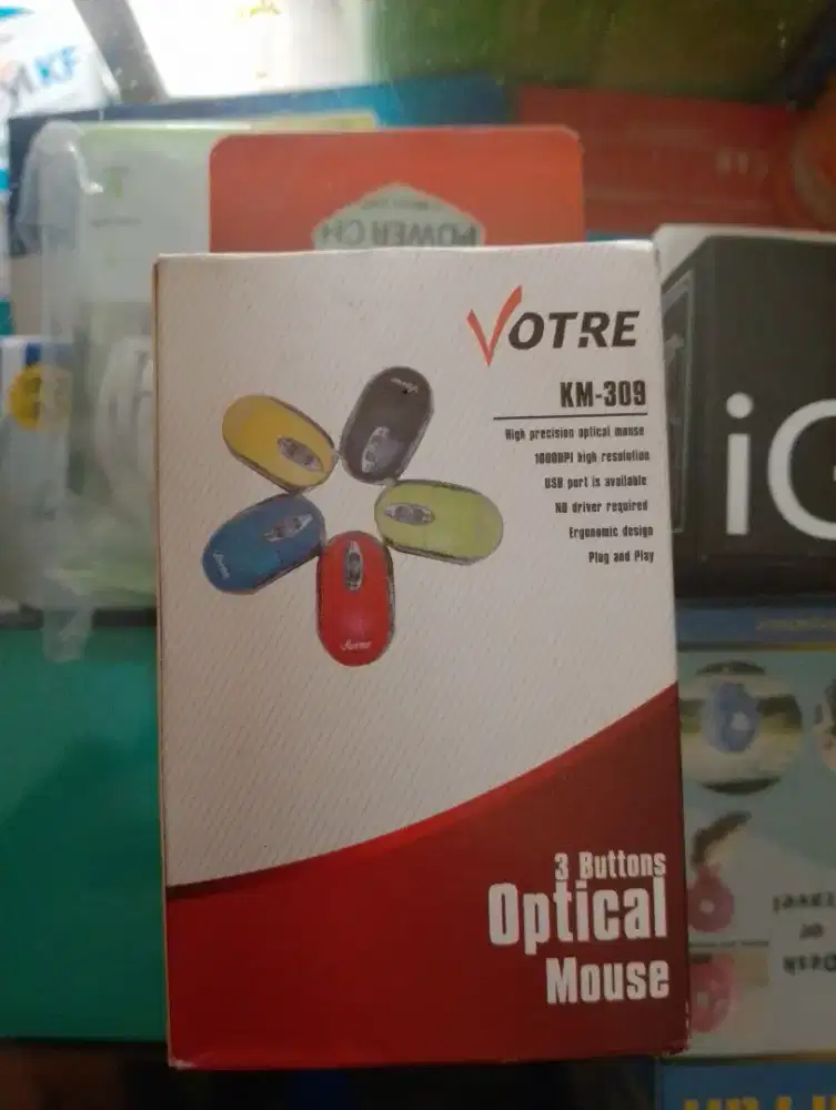 Mouse optik USB merk votre