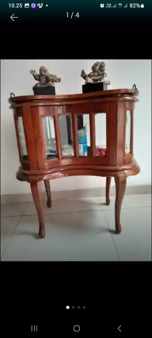 Meja jati antik