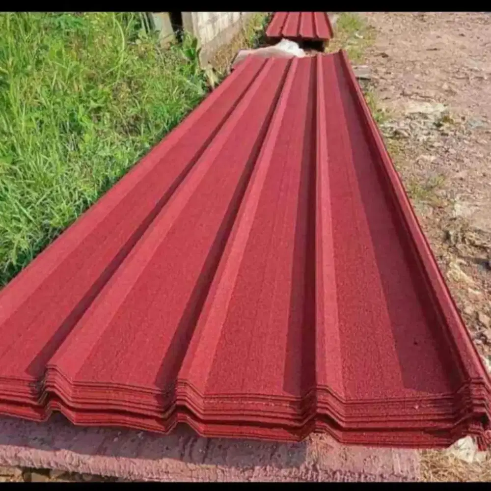 Kanopi baja ringan atap spandek pasir