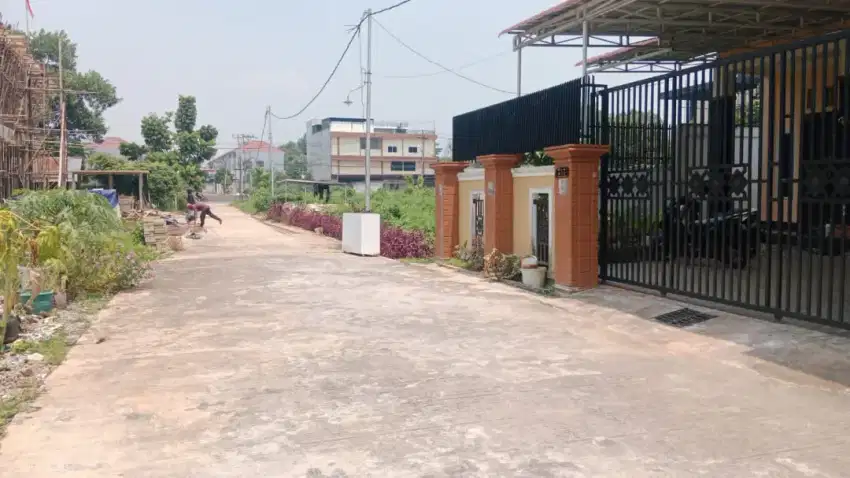 Tanah paris 2 gang bougenvile siap bangun