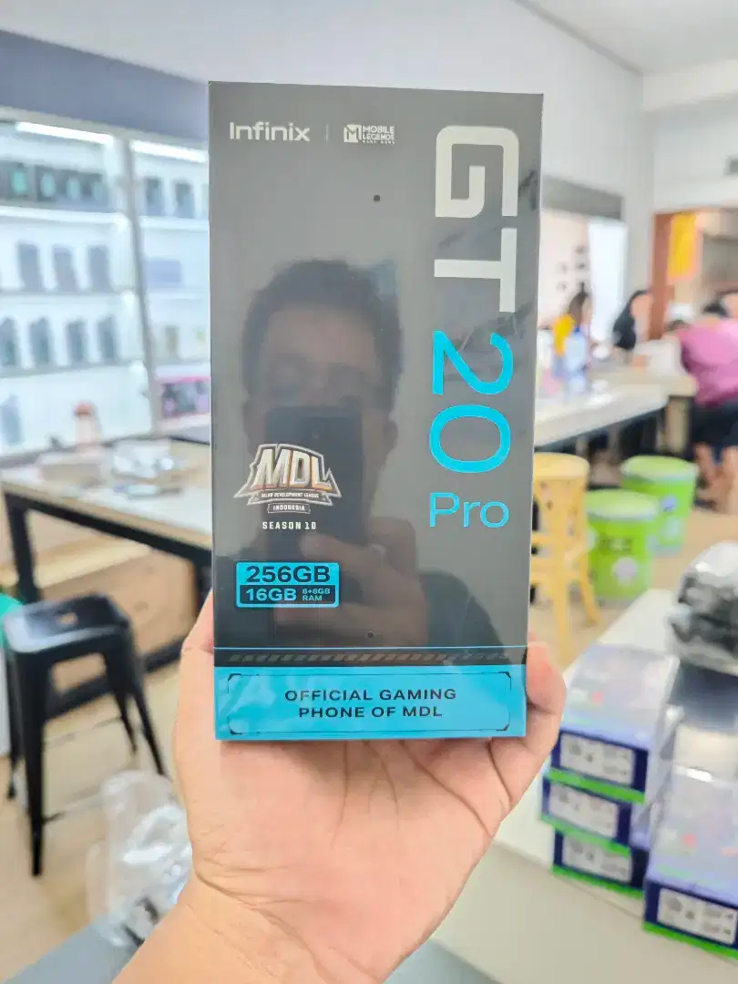 INFINIX GT 20 PRO 5G RAM 8+8/256GB GARANSI RESMI INFINIX 12 BULAN