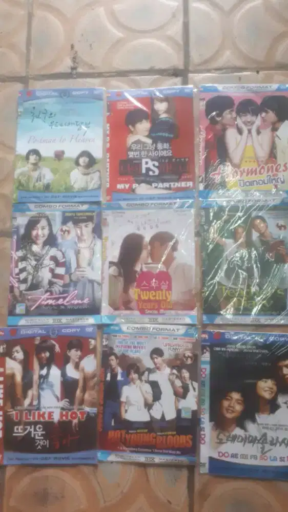 Se paket kaset dvd film mandarin kond spt baru cpt dpt murah sj
