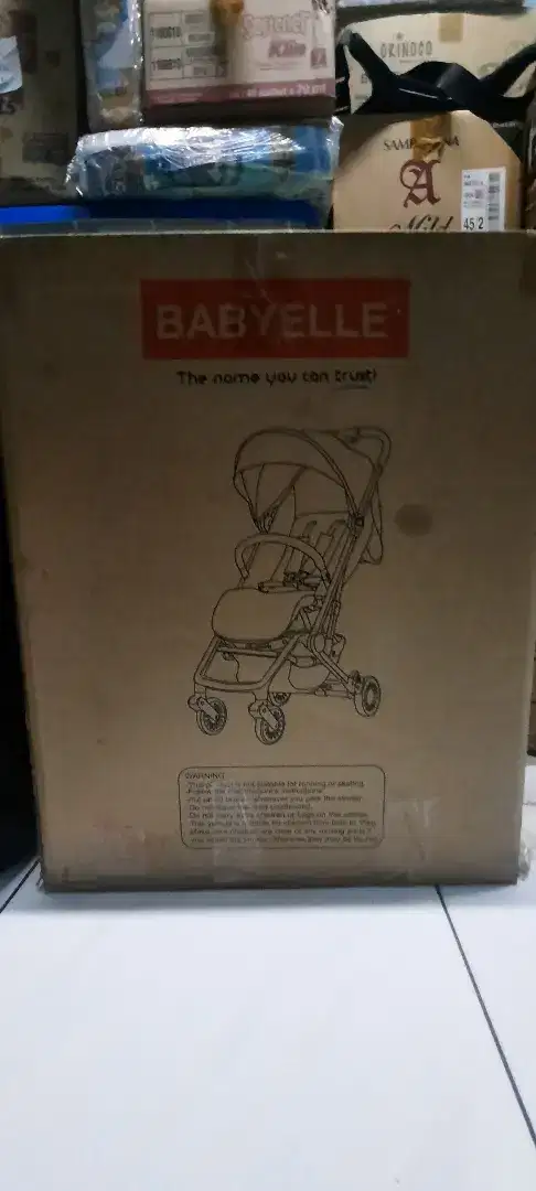 Di jual cepat stroller Cube+ Babyelle