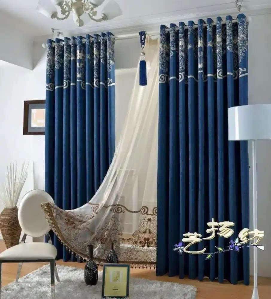 Pasang gordyn gorden hordeng murah vertikal roll blind jasa tirai viv