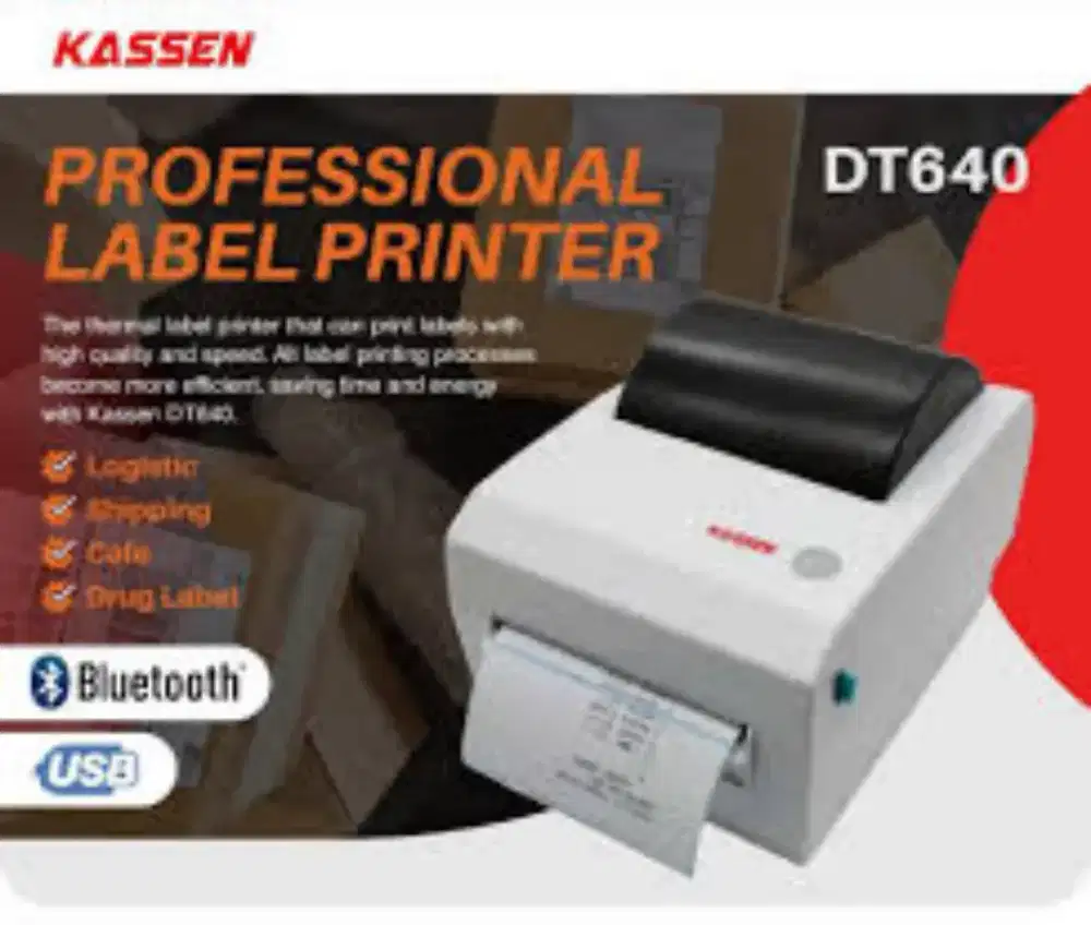 Printer bluetooth resi paket online 100mm