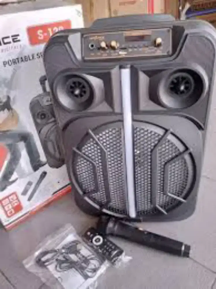 Speaker portabel 12inchi, murah