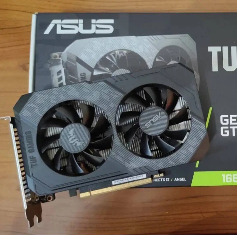 VGA GTX 1660 Super OC ASUS TUF GAMING 1660s