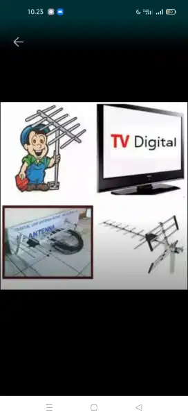 Antena tv digital berkualitas dan bergaransi