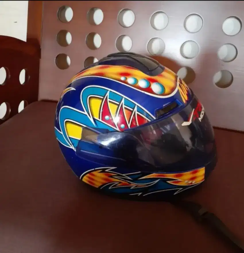 Helm kawasaki ninja ori jadul vintage