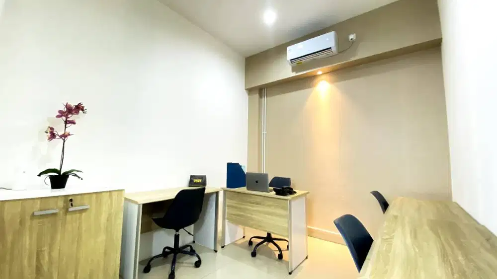 Sewa Kantor Pribadi Harian PROMO 150K/Pax & Meeting Room 500K diJAKSEL