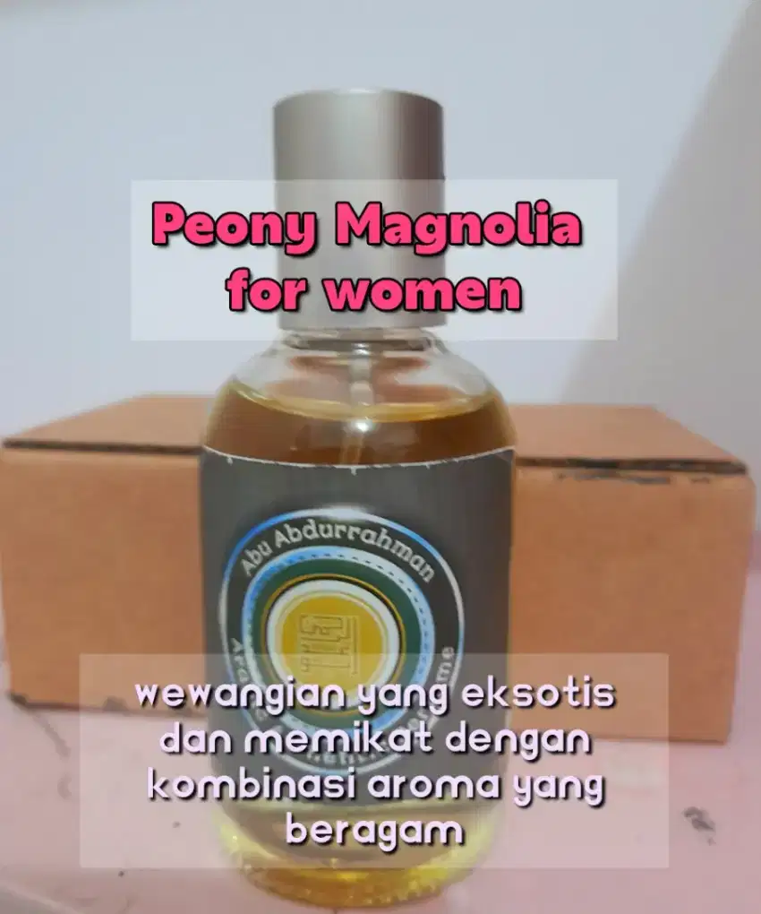 Parfum Peony Magnolia  menghadirkan pengalaman wewangian yang eksotis