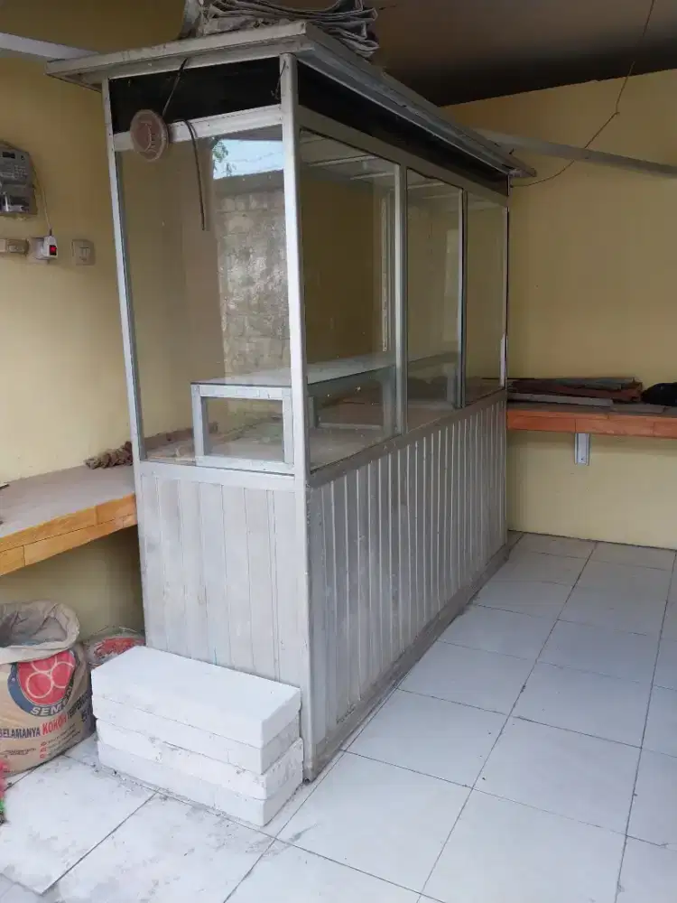 Gerobak bakso mie ayam almunium jumbo