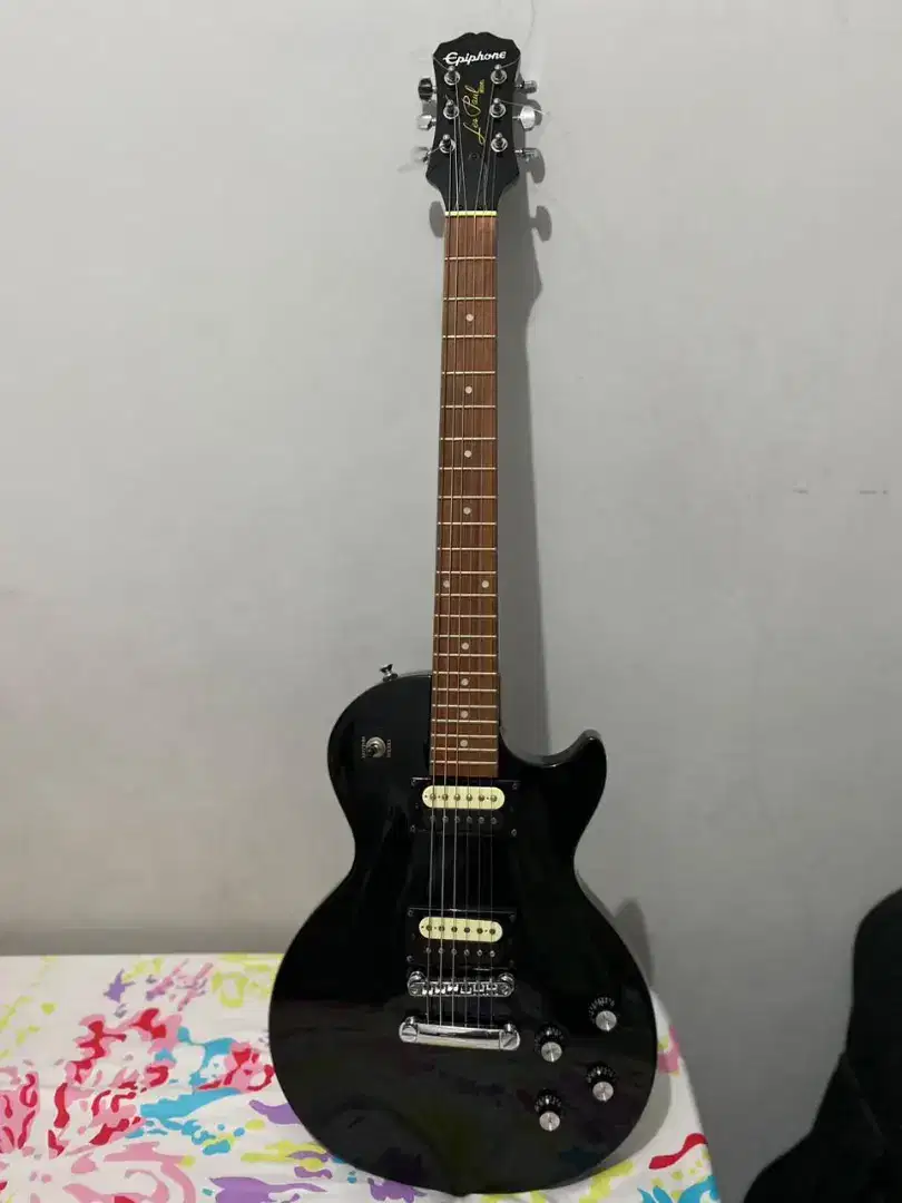 Epiphone Les Paul Studio Black Satin LT Ebony made in China 2023