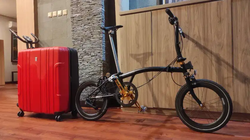 BROMPTON T3S BLACK 2020 + FREE BIKE CASE