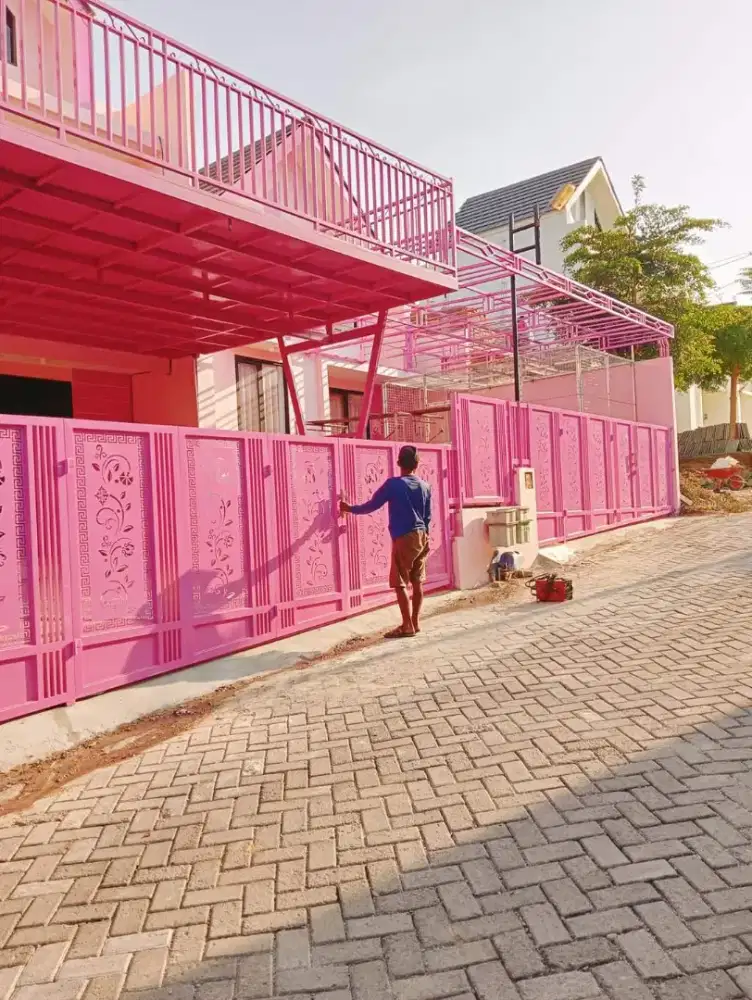 Kanopi dag mezanin murah 1 set tangga naik,,murah berkwalitas