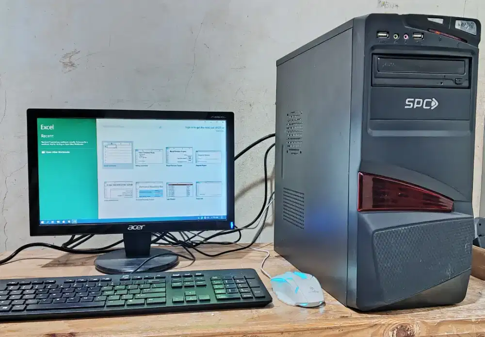 PC Kantor Ram 8Gb siap pakai. Sekolah ,kasir, editing cocok . KOMPUTER