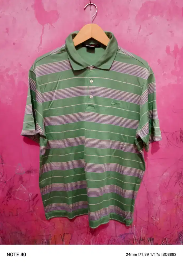 Bismillah, dijual kaos kerah Nike Tiger wood original