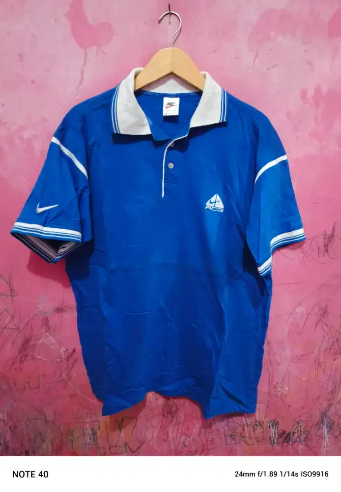 Bismillah, dijual kaos kerah Nike ACG original