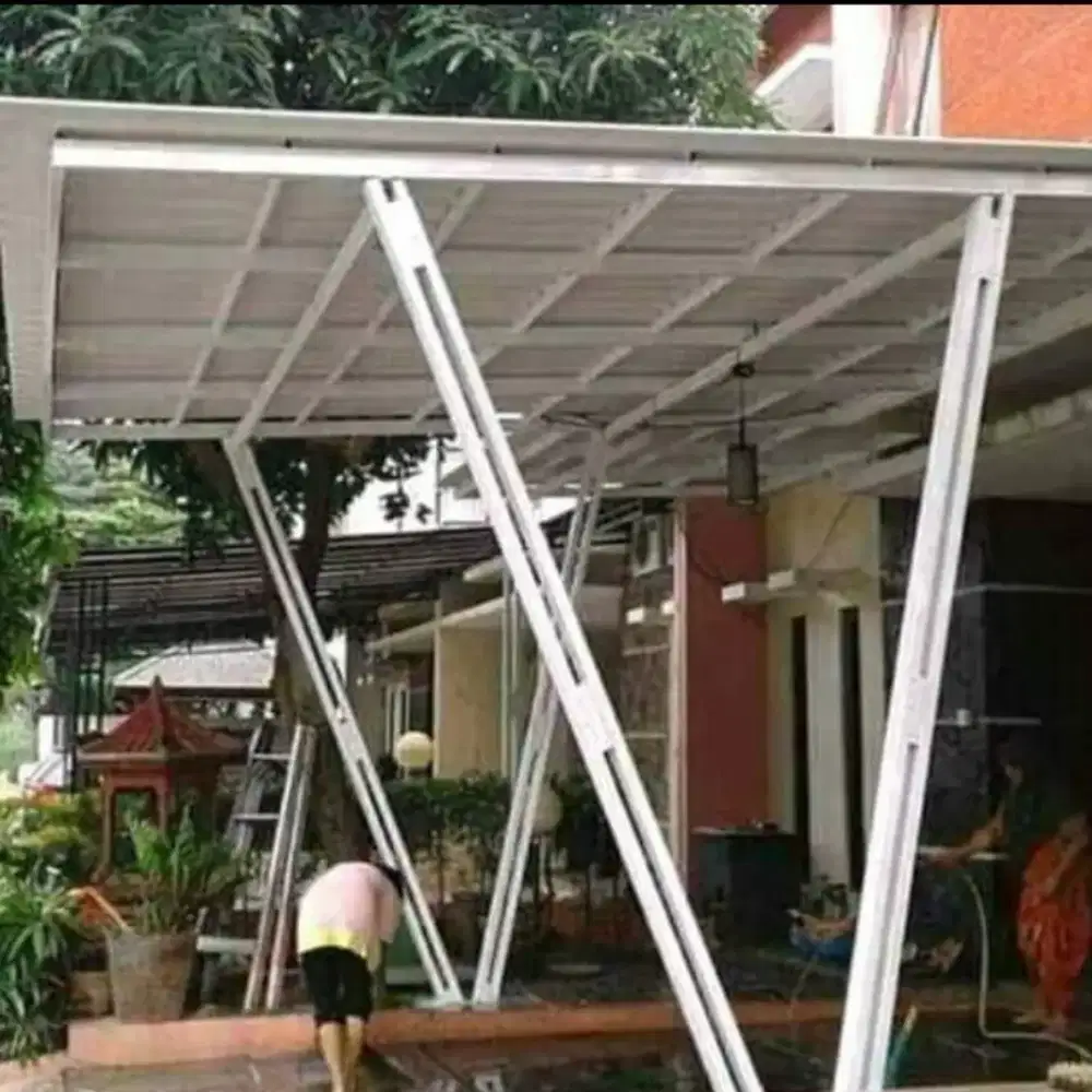 Kanopi Bajaringan minimalis