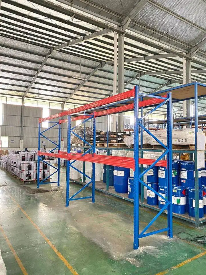 Rak Besi Gudang Heavy Duty Pallet Tahan Beban 1 Ton Perlevel