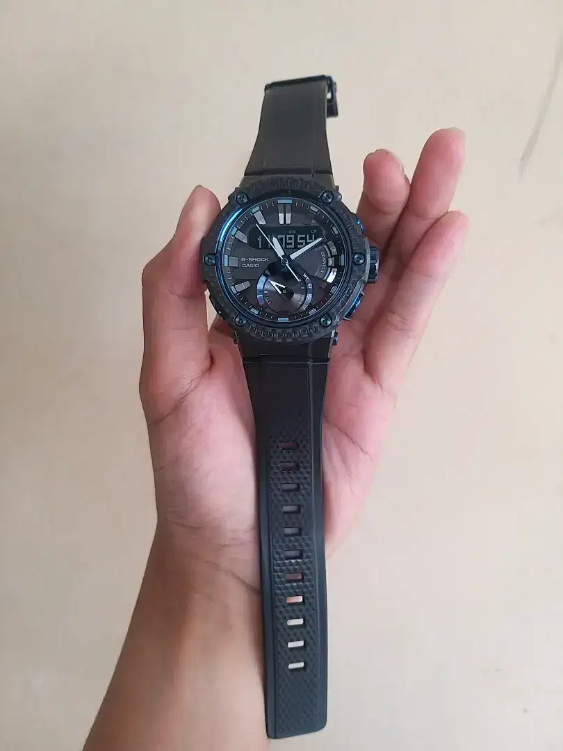 G-Shock GST-B200X Gshock GST-B200 JDM Blue Like New Lengkap