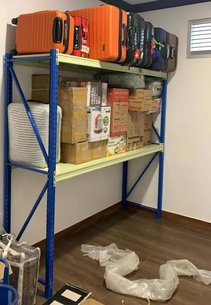 RAK BESI BAJA MURAH KAPASITAS 500KG/LAYER