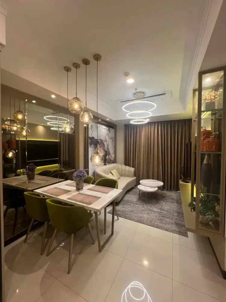 Disewakan Murah Cakep Apartemen Casa Grande 2 BR Full Furnish Phase 2