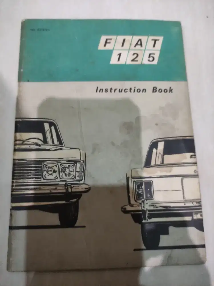 Manual book FIAT 125