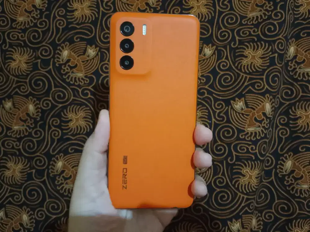 Infinix Zero 5G 2023 Fullset Orange Like New