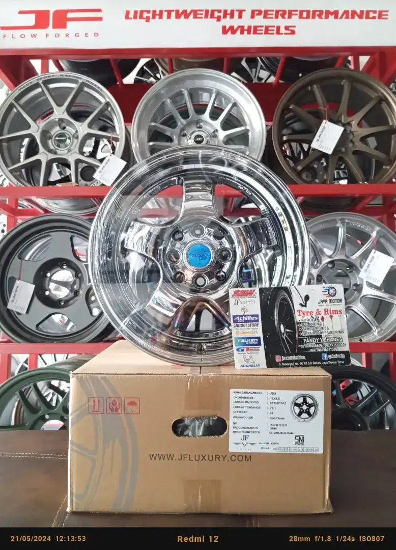 Velg work meister s1 r15 4x100/114.3 lbr6,5 et40
