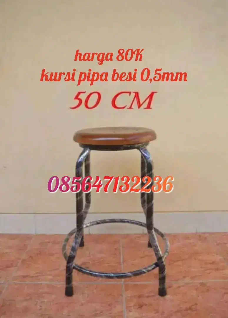 Kursi bakso/cafe (50cm)