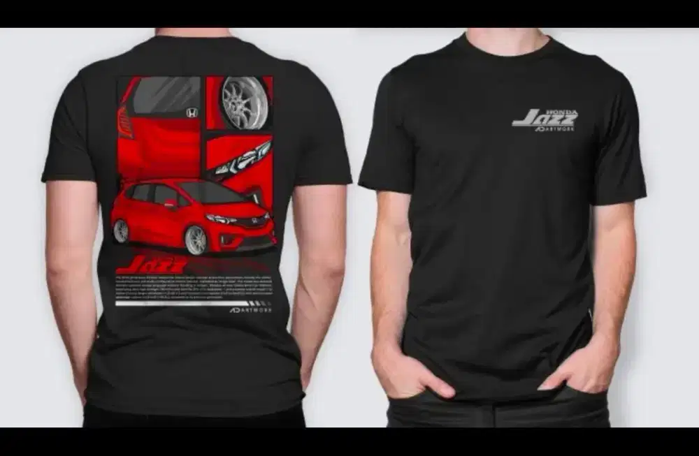 Kaos Distro Premium Pria warna Hitam