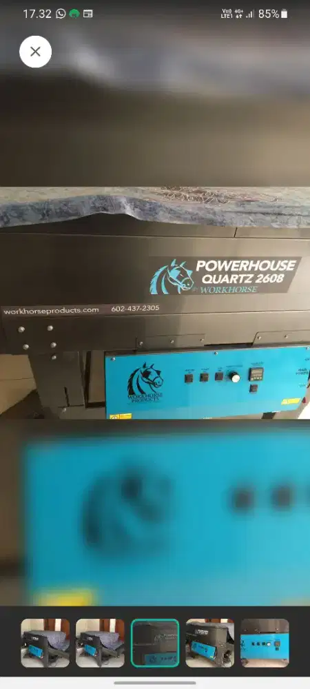 Mesin pemanas Conveyor import USA