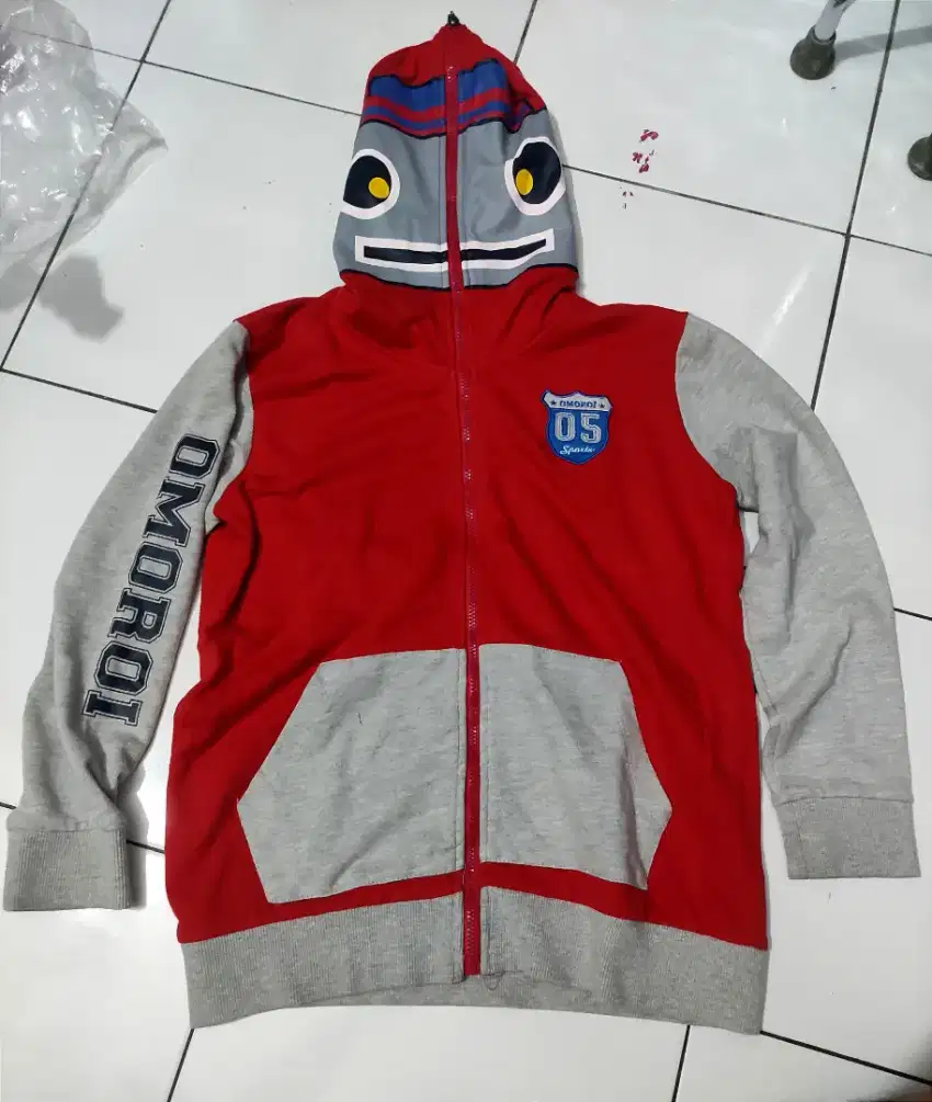 Jaket hoodie anak omoroi