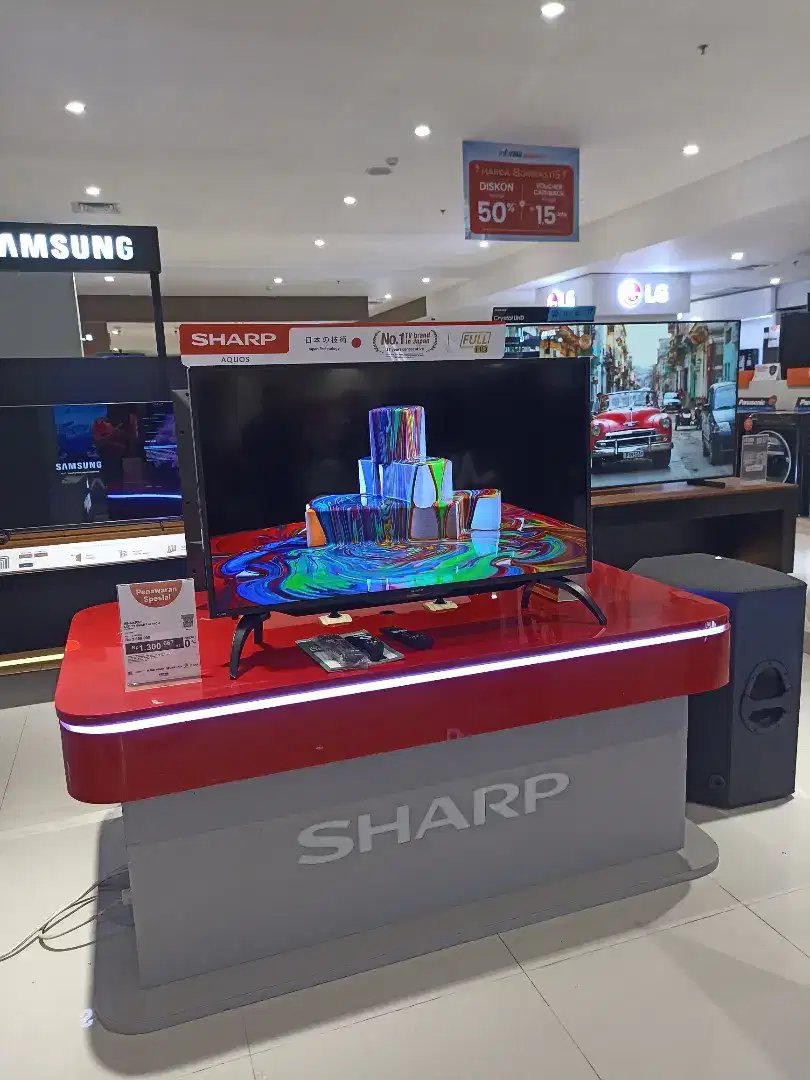 TV SHARP PROMO BUNGA 0%