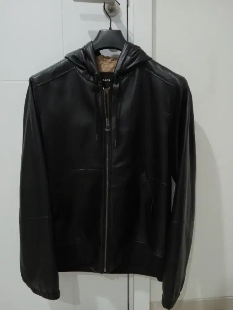 Jaket Leather COACH original baru