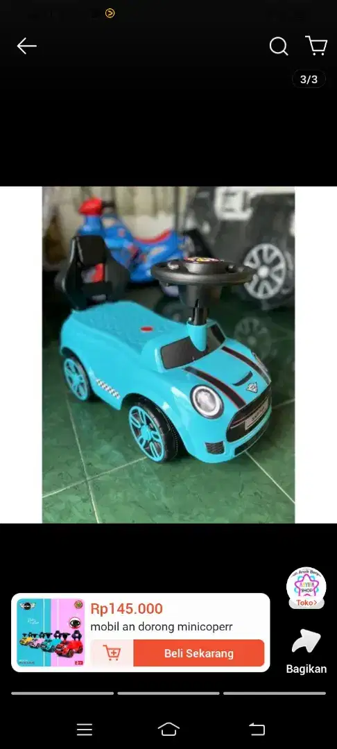 Mobil mobilan anak