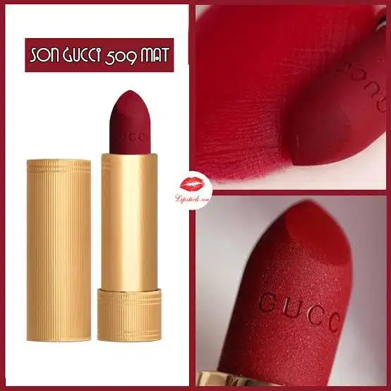 Gucci matte lipstik no. 509 Jane scarlet ORIGINAL