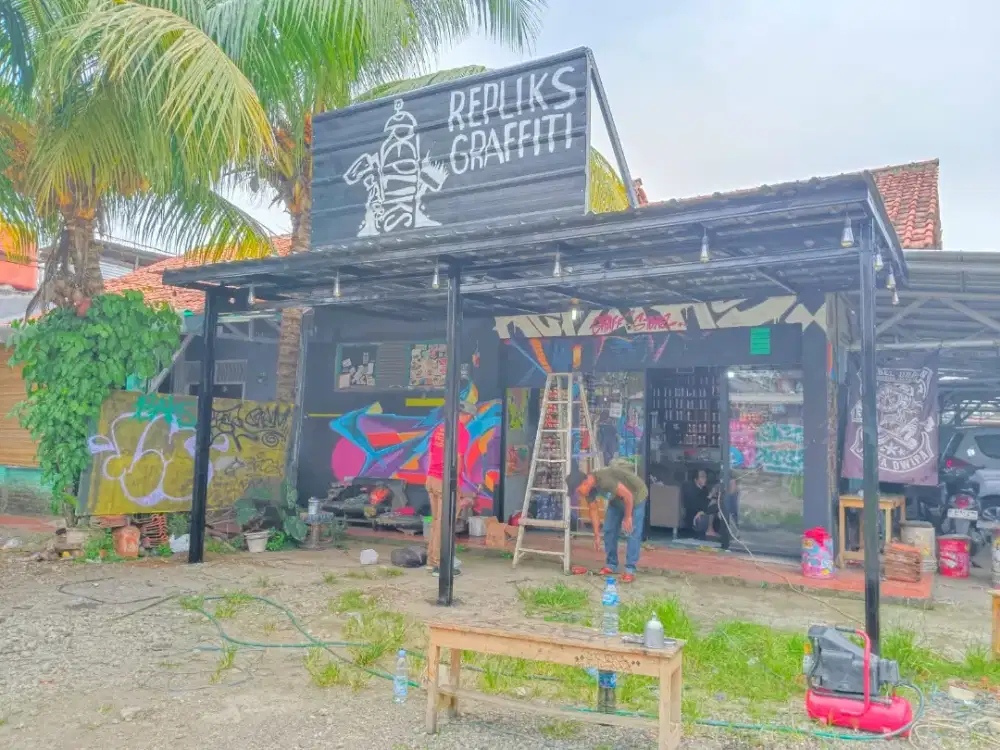 Kanopi baja ringan ( alderon single putih )