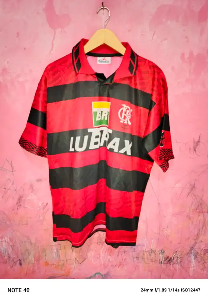 Bismillah, dijual kaos kerah sepak bola Flamengo Brazil